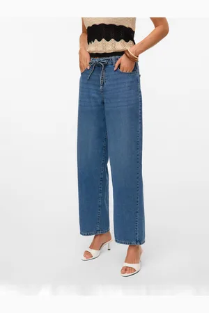 VERO MODA Vmrita Mid Rise Mom Fit Jeans