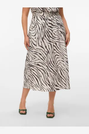 VERO MODA Vmcdora Mid Waist Lange Rok