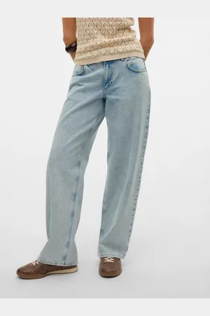 VERO MODA Vmrancy Mid Rise Wide Leg Fit Jeans
