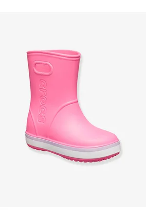 Crocs Crocband Regenlaars K (TM) pink lemonade/lavendel
