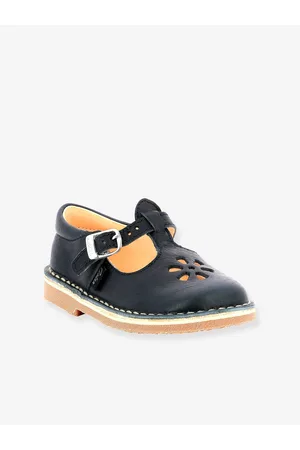 Aster Sandalen van leer en plantaardige looiing Dingo 2 ® marine