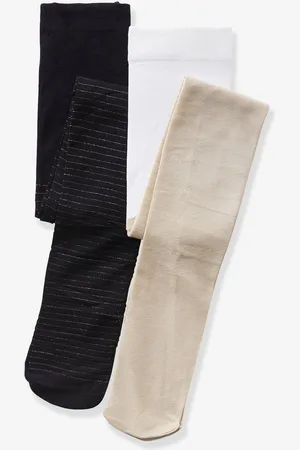Vertbaudet Set van 2 feestelijke meisjes panty