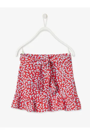 Vertbaudet Meisjesrok met print rood met print