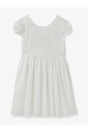 CYRILLUS Thelma jurk voor meisjes - collectie feesten en bruiloften wit