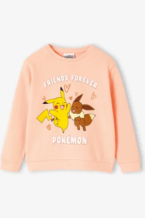Pokemon Meisjessweater Pokemon® abrikoos