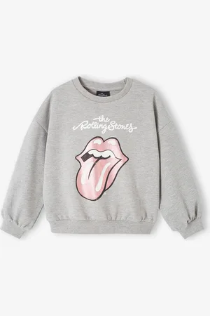 The Rolling Stones Meisjes sweatshirt ® gemêleerd grijs