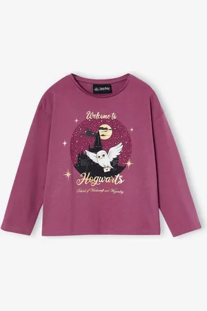 Harry Potter Meisjesshirt Hedwige ® pruim