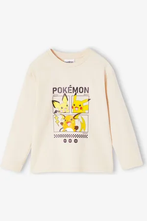 Pokemon T-shirt Pikachu Evolution Pokemon®jongens zandbeige
