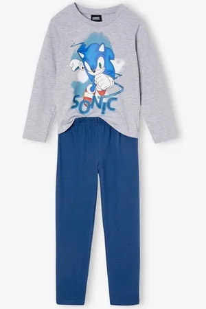 Sonic The Hedgehog Jongenspyjama ® gemêleerd grijs