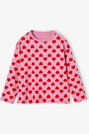 Vertbaudet Meisjesshirt lange mouwen oudroze