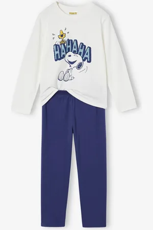 Snoopy Pyjama jongens Peantus® Hahaha nachtblauw