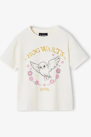 Harry Potter T-shirt meisjes Hedwig ecru