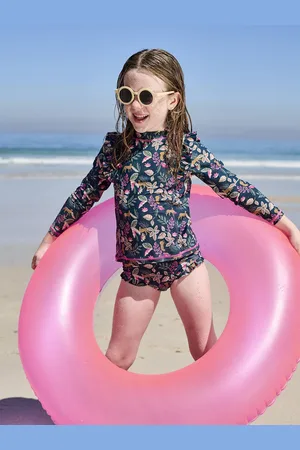 Vertbaudet Badpak voor meisjes, 2-delig, anti-UV dennen