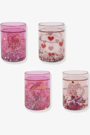 Konges Sløjd Set van 4 glitter sweaters rouge