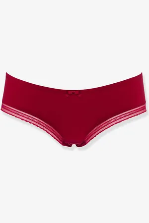 Cache Coeur Zwangerschapsshort lage taille Milk bordeauxrood