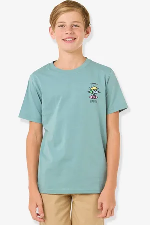 Rip Curl T-shirt SEARCH ICON blauw
