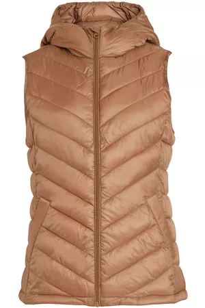 VILA Gewatteerde Capuchon Gilet