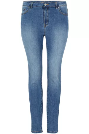 VILA Curve - Vervaagd Skinny Jeans