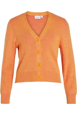 VILA Knoop Gebreid Vest