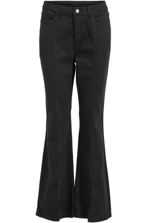 VILA Dames High waisted - High-waist Flared Jeans