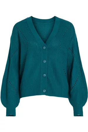 VILA Dames Cardigans - Knoop Gebreid Vest