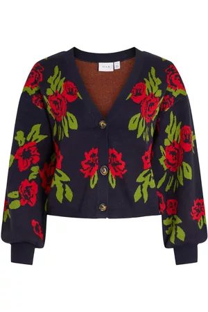 VILA Dames Cardigans - Crop Gebreid Vest