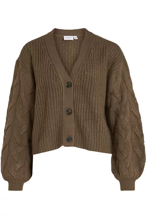 VILA Dames Cardigans - Knoop Gebreid Vest