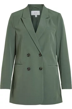 VILA Dames Lange Donsjassen - Lange Blazer
