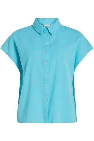 VILA Dames Overhemden - Kapmouw Overhemd