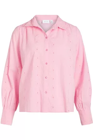 VILA Dames Overhemden - Regular Fit Overhemd