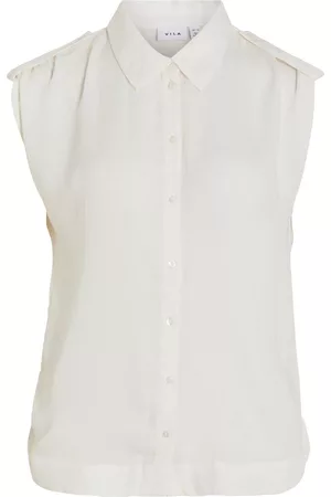 VILA Dames Overhemden - Mouwloos Hemd
