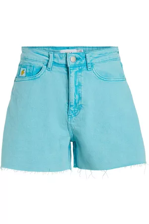 VILA Dames Shorts - High-waist Denim Short