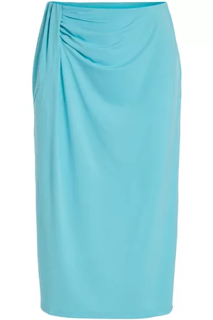 VILA Dames Midi rokken - Gedrapeerde Middellange Rok