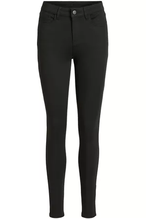 VILA Dames High waisted - High-waist Skinny Jeans
