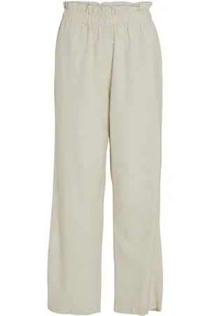 VILA High-waist Paperbag Broek