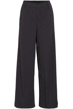 VILA Krijtstreep High-waist Broek