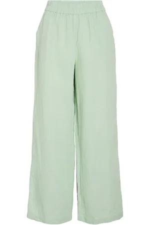 VILA Nia High Waist Wide Leg Broek