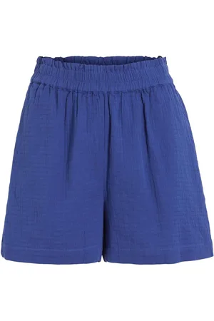 VILA High-waist Katoen Shorts