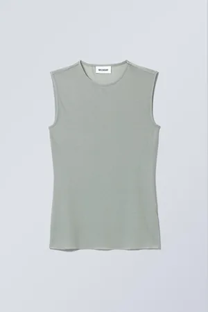 Weekday Transparent Tank Top
