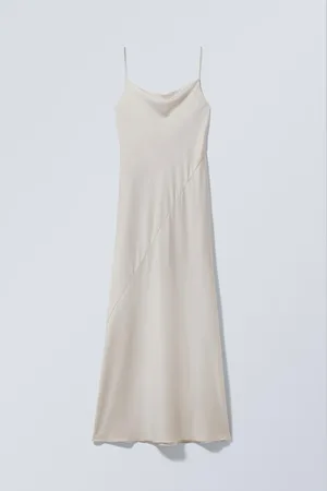 Weekday Maxi Satin Slip Dress