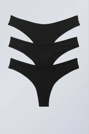 Weekday 3-pack Soft Thongs
