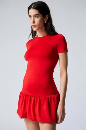 Weekday Mini Balloon T-shirt Dress