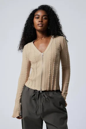 Weekday Structured Zip-Cardigan