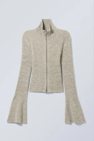 Weekday Knitted Zip Cardigan