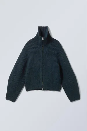 Weekday Bea Zip Cardigan