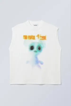 Weekday Boxy Graphic Tank Top