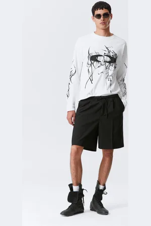 Weekday Loose-Fit Twill Drawstring Suiting Shorts