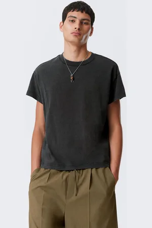 Weekday Cap-Sleeved Boxy Cotton T-shirt