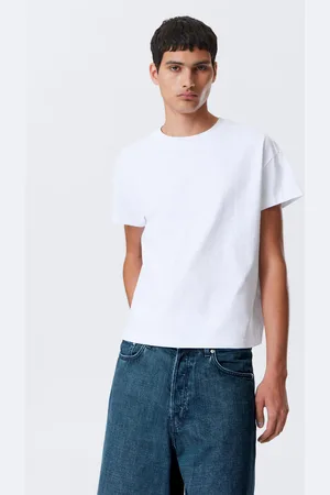 Weekday Cap-Sleeved Boxy Cotton T-shirt