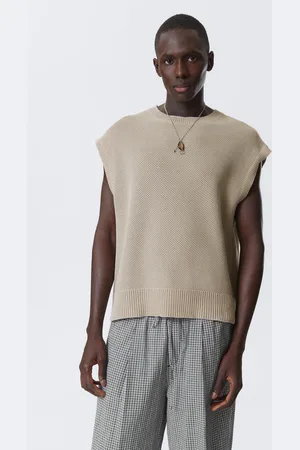 Weekday Loose Fit Knitted Cotton Vest